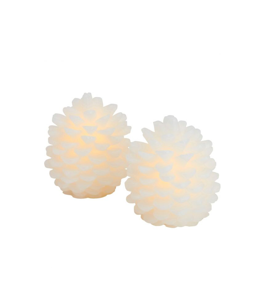 Sirius Clara LED Kogle (2 stk) - Hvid - Bahne